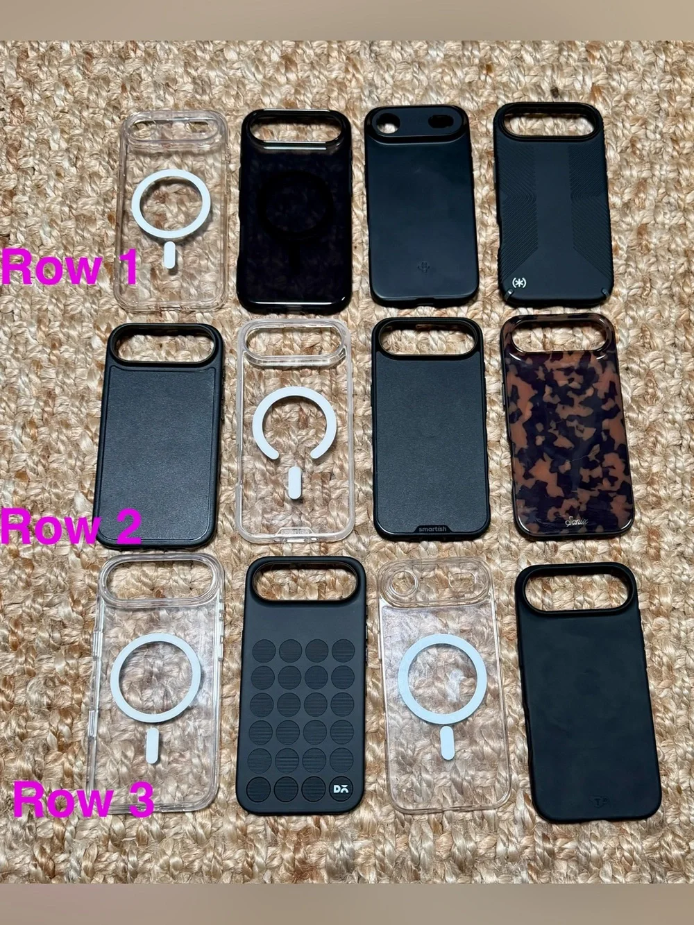 Assorted iPhone 17 Air Cases- all with MagSafe - Picture 1 of 3